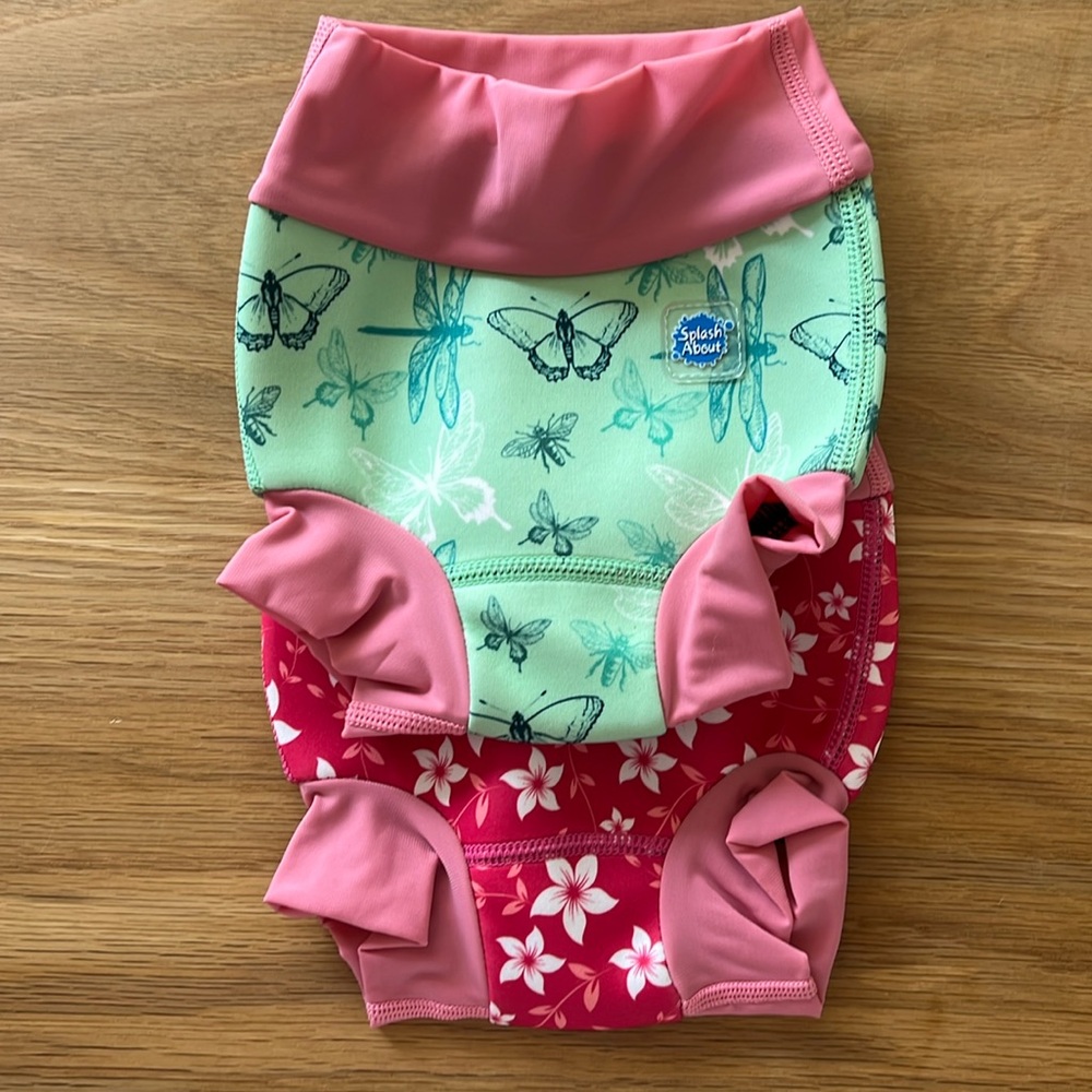 Splash About Happy Nappy Baby Swim Diaper Bundle of Two